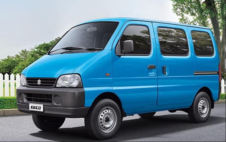 Maruti Eeco van available for rent with driver at Explore Roots